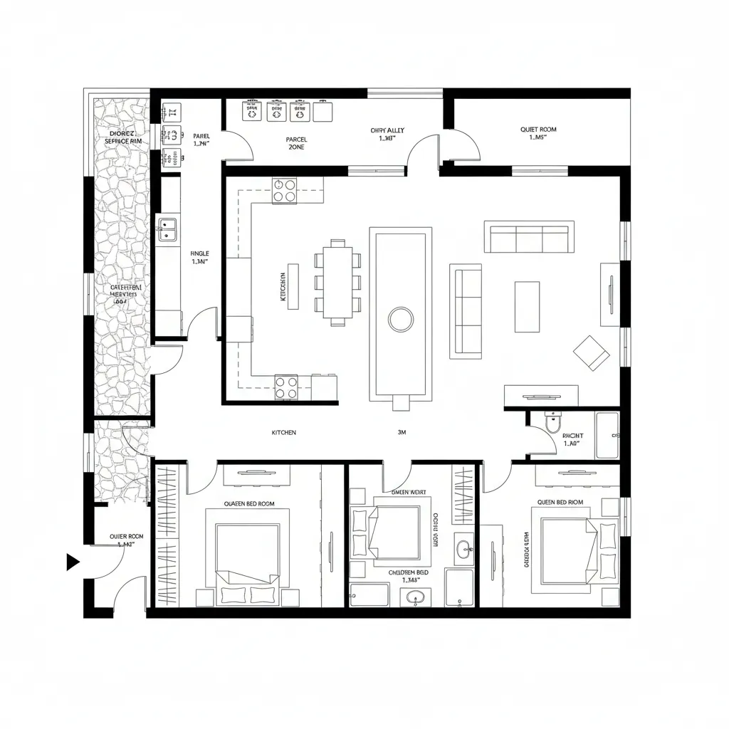 Courtyard Plus Service Alley