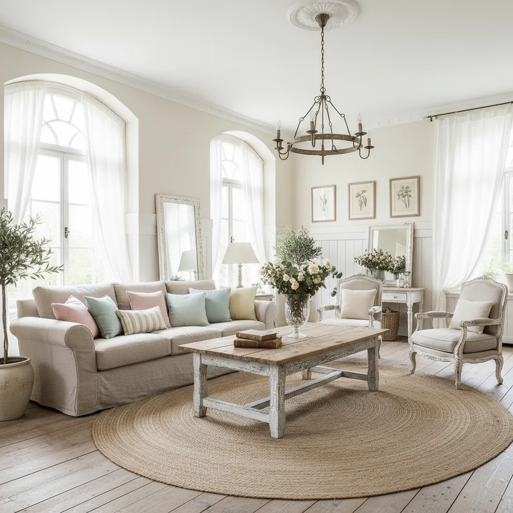 Diseño de interiores estilo shabby chic: guía práctica