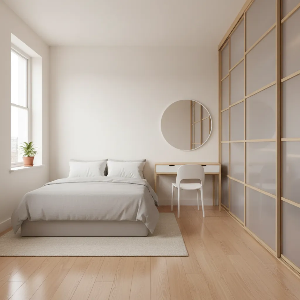 Private bedroom inside Baltimore shared housing rental property