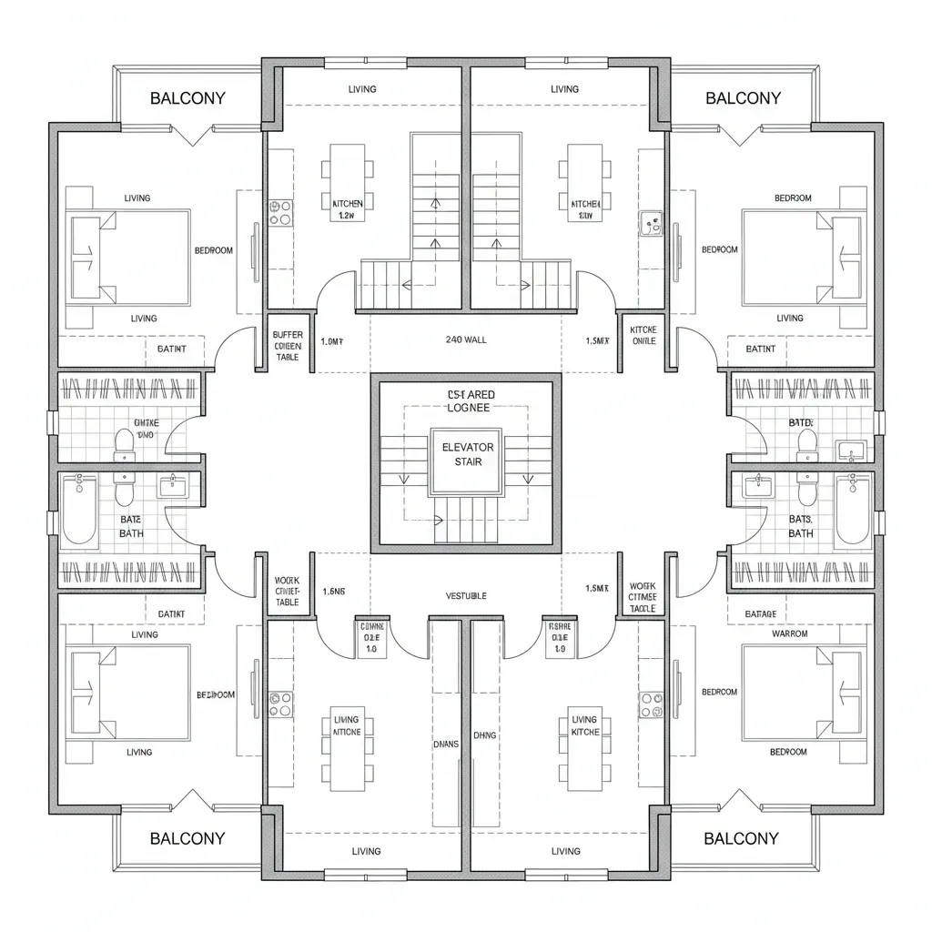 Shared Core, Private Edges