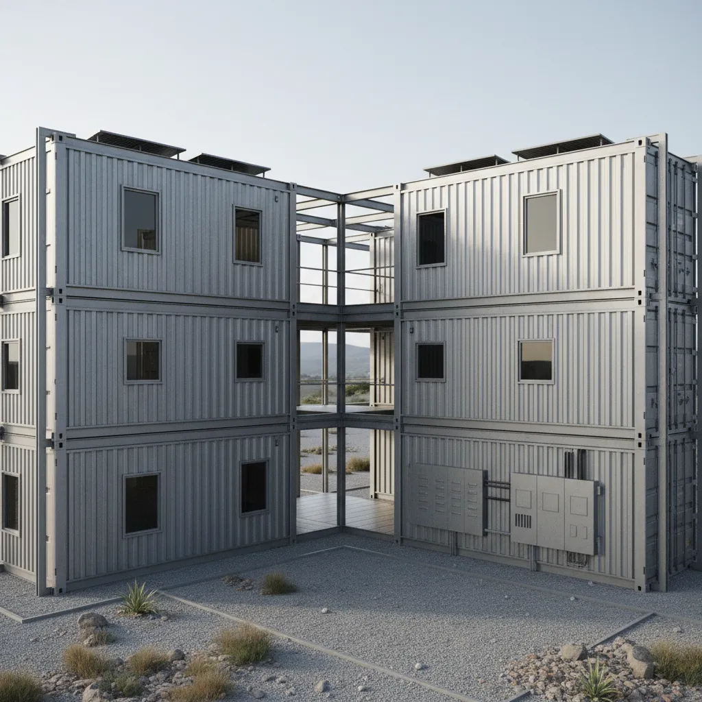 1-Bedroom Container Home as Future Interface: Floor plans that treat space like a living operating system