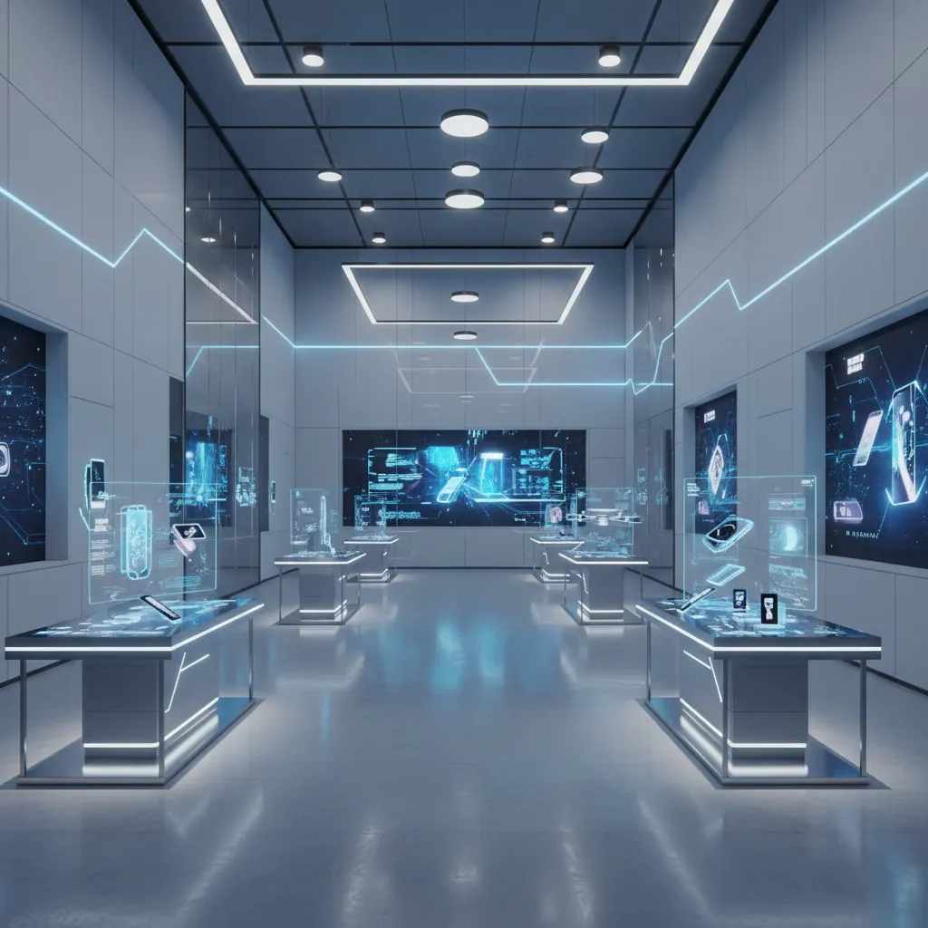 Diseño de espacios showroom tecnológicos