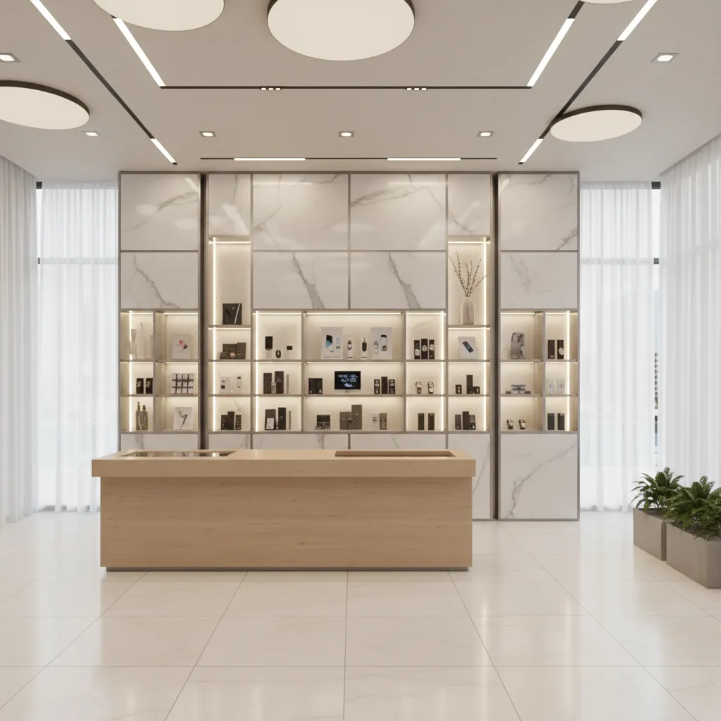 Showroom Wall Design Ideas That Help Products Sell