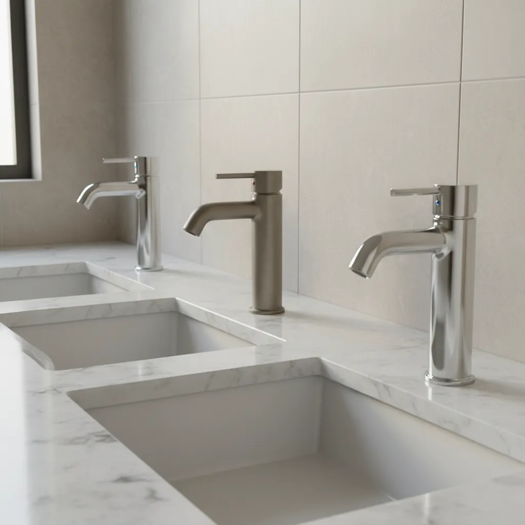 Silver vs Chrome vs Nickel Bathroom Fixtures: Which Finish Performs Better?