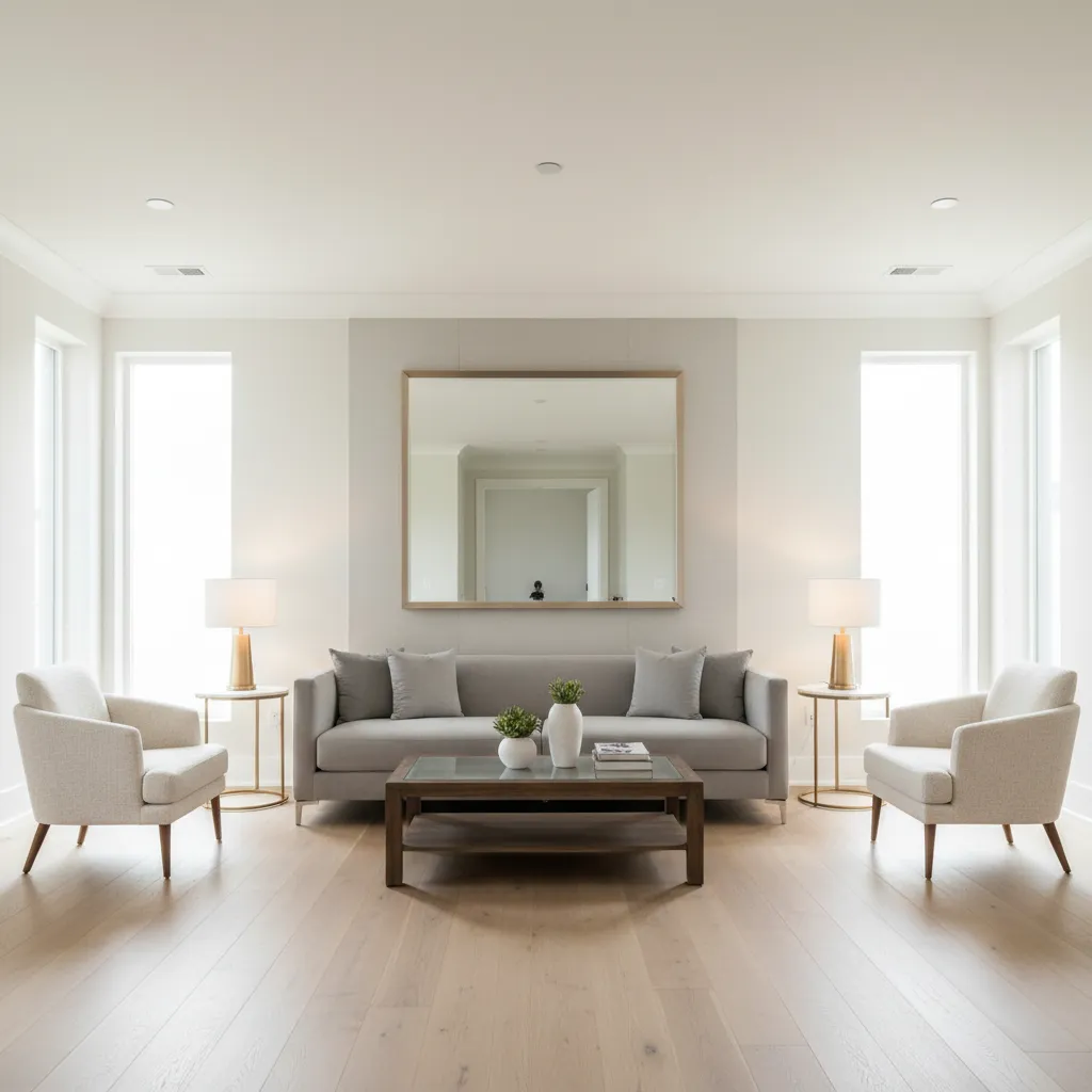 Simetría en diseño de interiores: cómo usarla bien