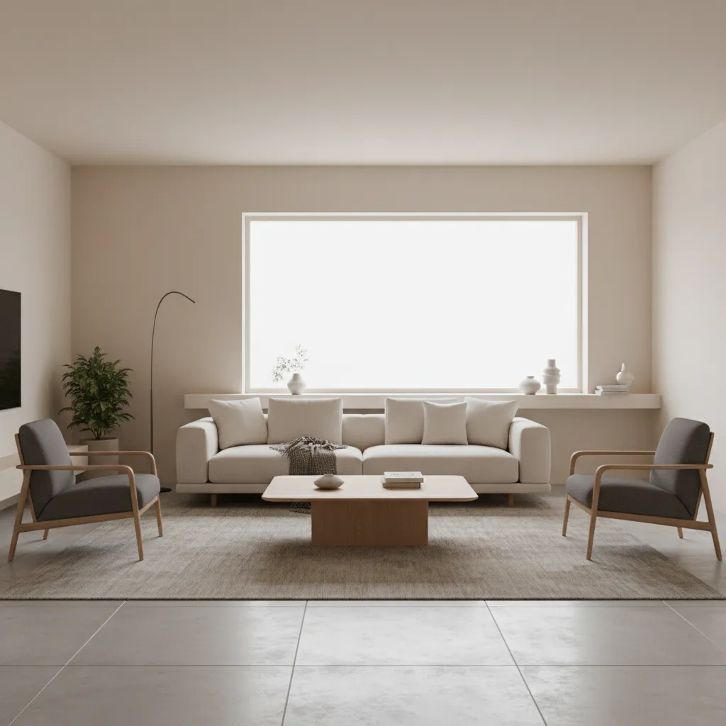 3D room layout visualization created with free home design software