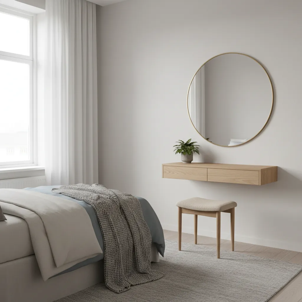 Simple Dressing Table Designs for Small Room