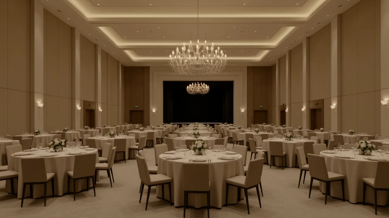 5 Simple Function Hall Design Ideas for Elegant and Practical Event Spaces