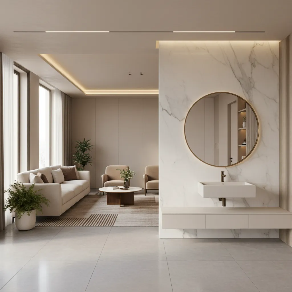 5 Simple Wash Basin Design Ideas for Hall Spaces