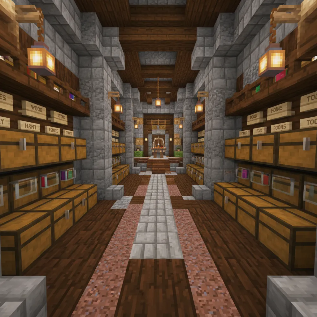 Simple Storage Room Minecraft Design Ideas That Actually Work