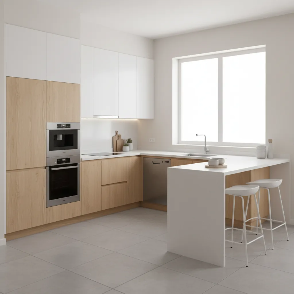 Simple Modular Kitchen Designs for Small Space