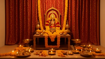 5 Simple Pooja Decoration Ideas at Home