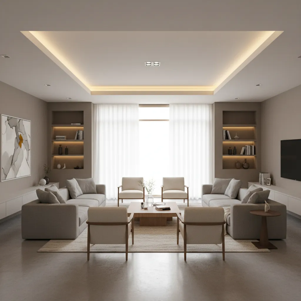 5 Simple POP Ceiling Design Ideas for Hall