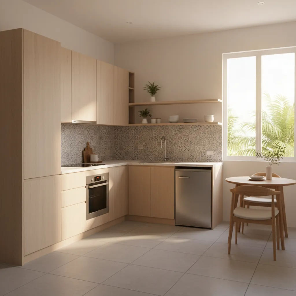 Simple Kitchen Design for Small Space Philippines