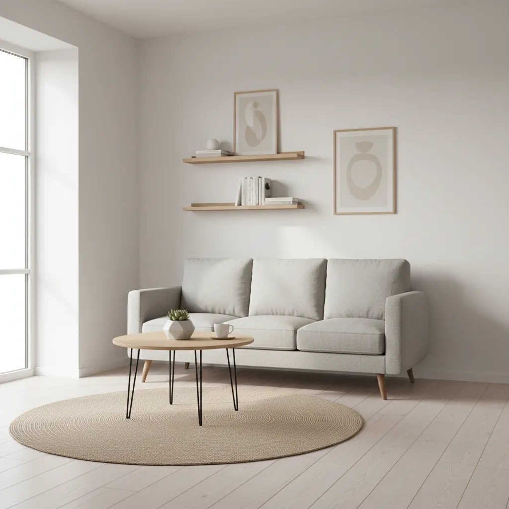 Simple Living Room Interior Design for Small Area