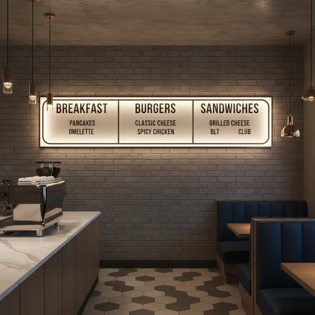 Menu Simplification Strategies for Struggling Restaurants