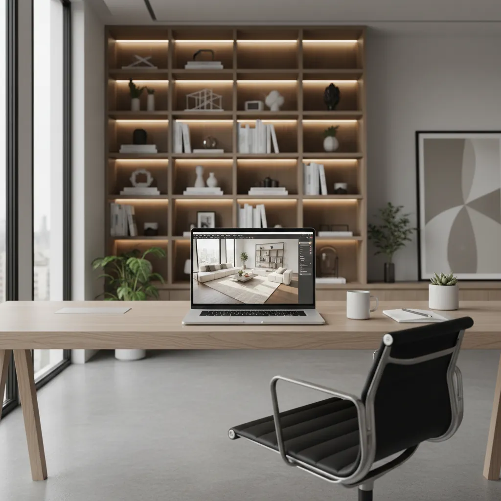 Simulador de decoración de interiores online gratis