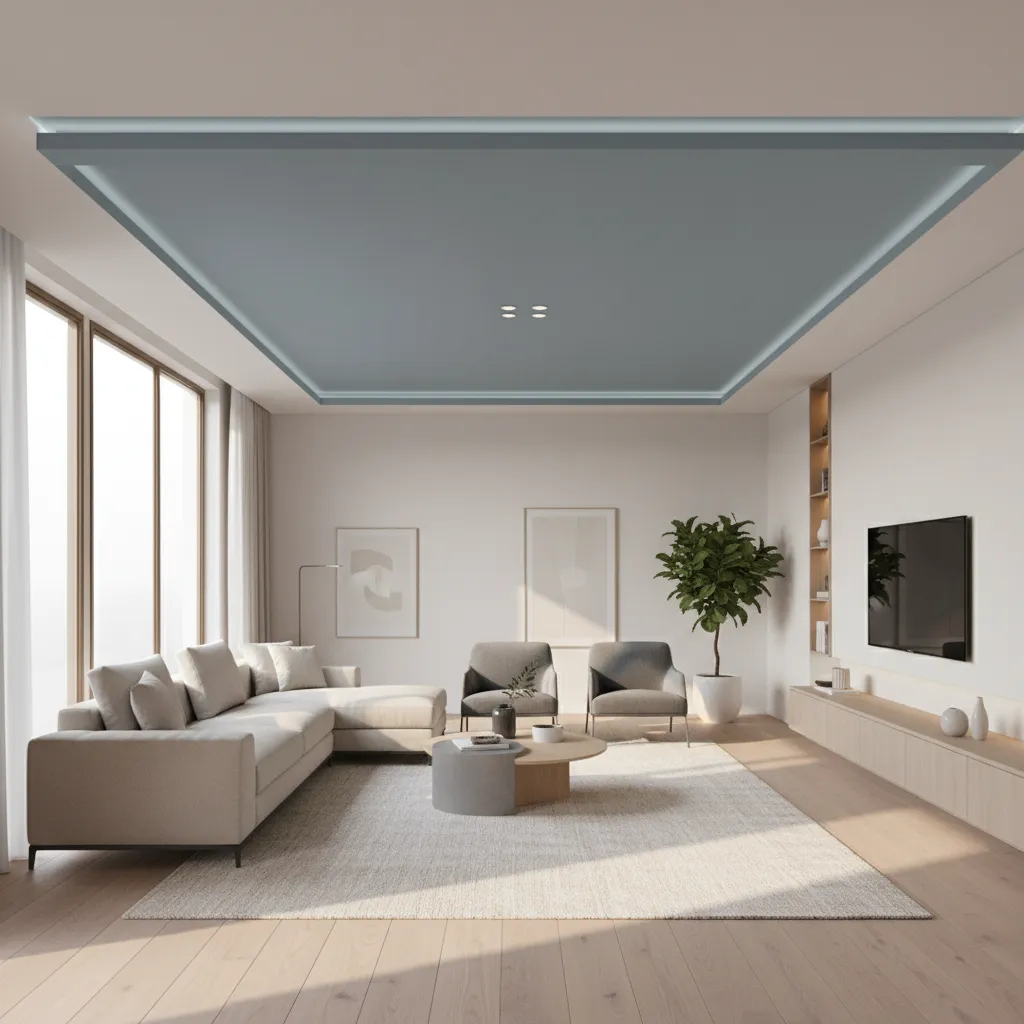 How to Choose the Right Color for a Single-Colour POP Ceiling