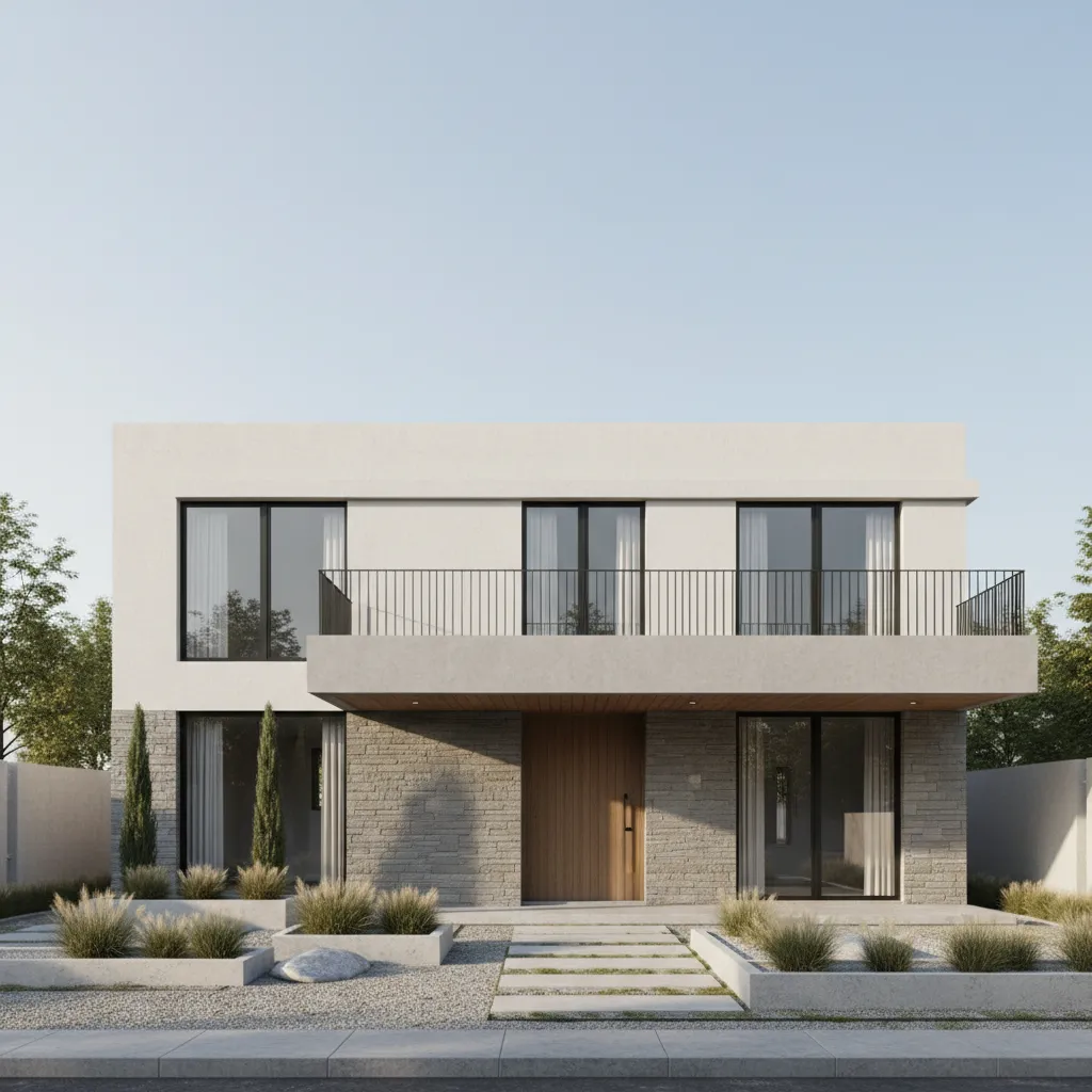5 Balcony Simple Elevation Designs for Single Floor House