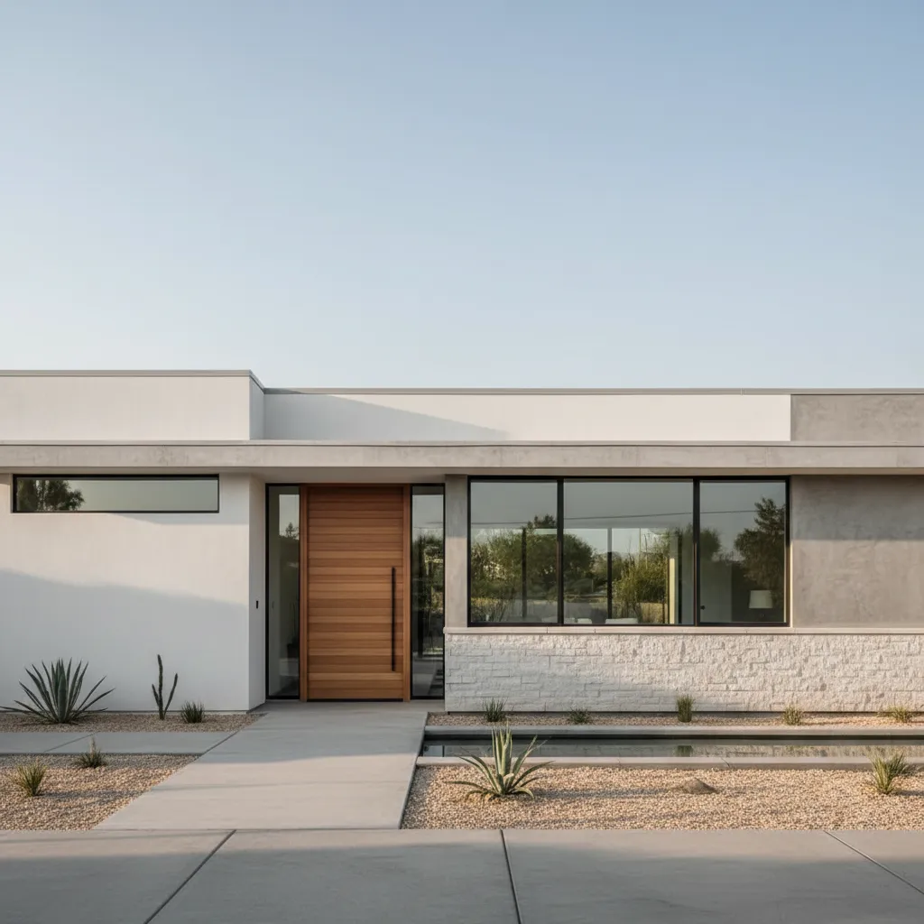 Single Floor House Parapet Wall Design Ideas That Elevate Simple Homes