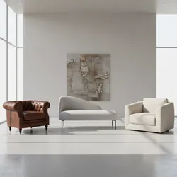 Single Sofa 3D Model Types Modern vs Classic vs Minimalist