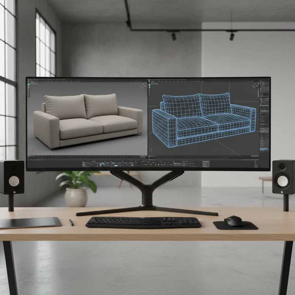Common Problems in Single Sofa 3D Models and How to Fix Them