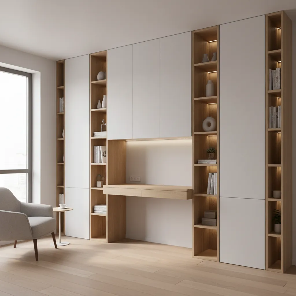 How to Optimize Storage and Function on a Single Wall