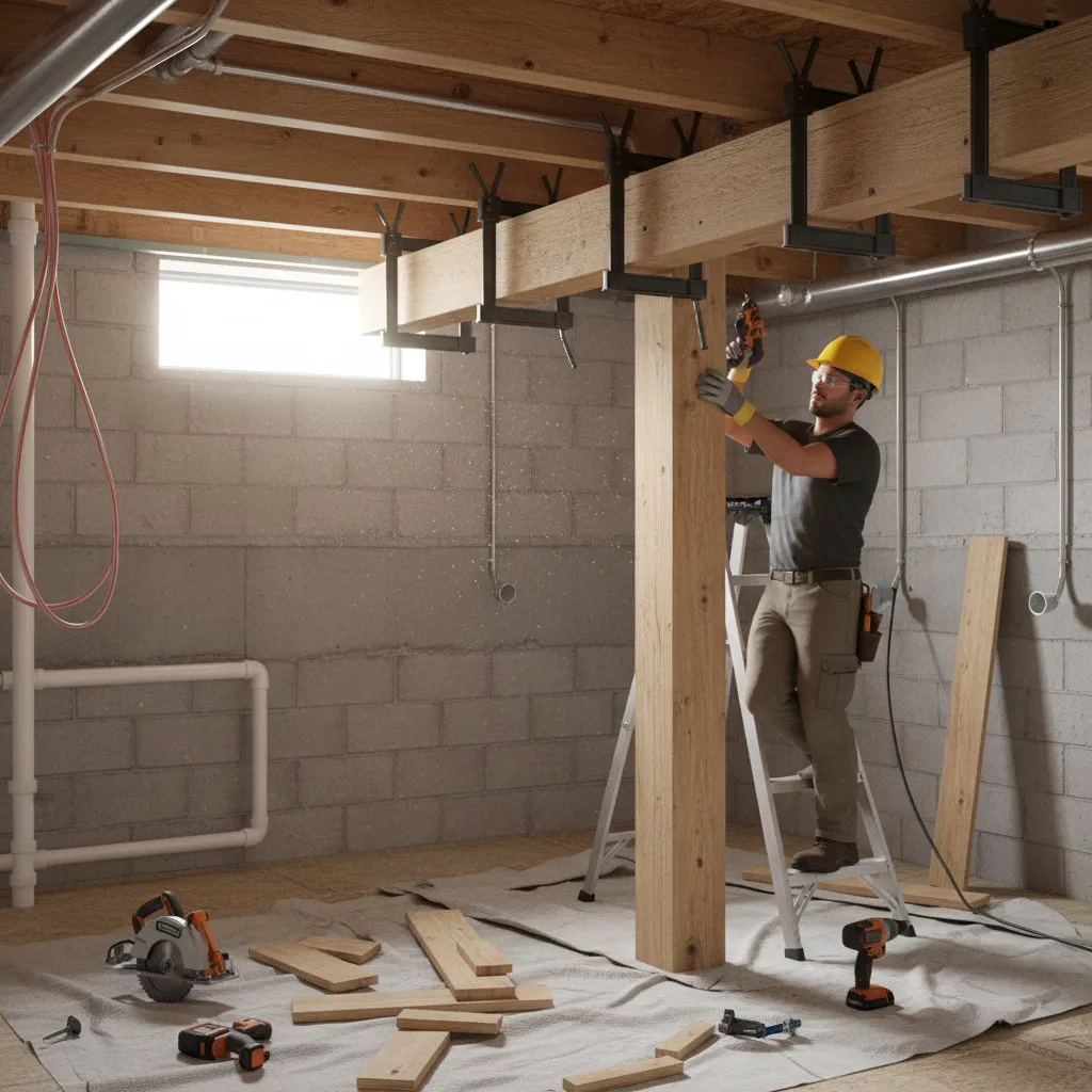Sistering Floor Joists for Extra Strength