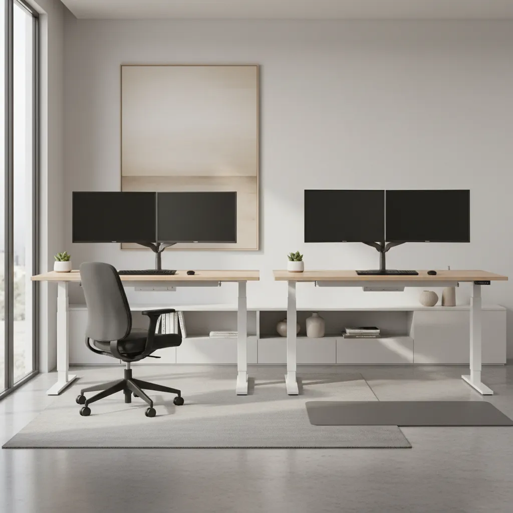 Hybrid Sit-Stand Workflows for Remote Workers