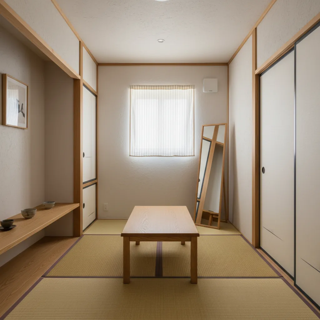 4. 光と色で“広く見せる”：3色までに絞る、質感で男性らしさを足す