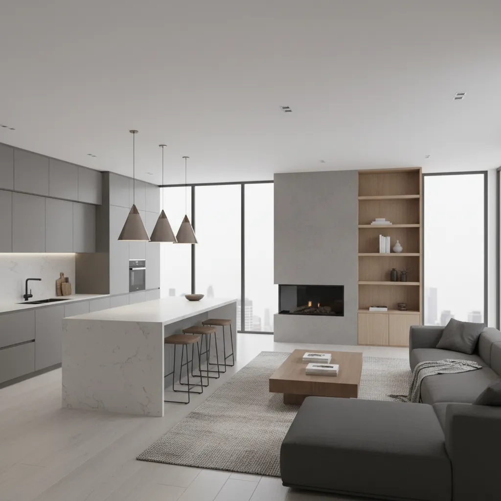 3D home renovation model created in design software