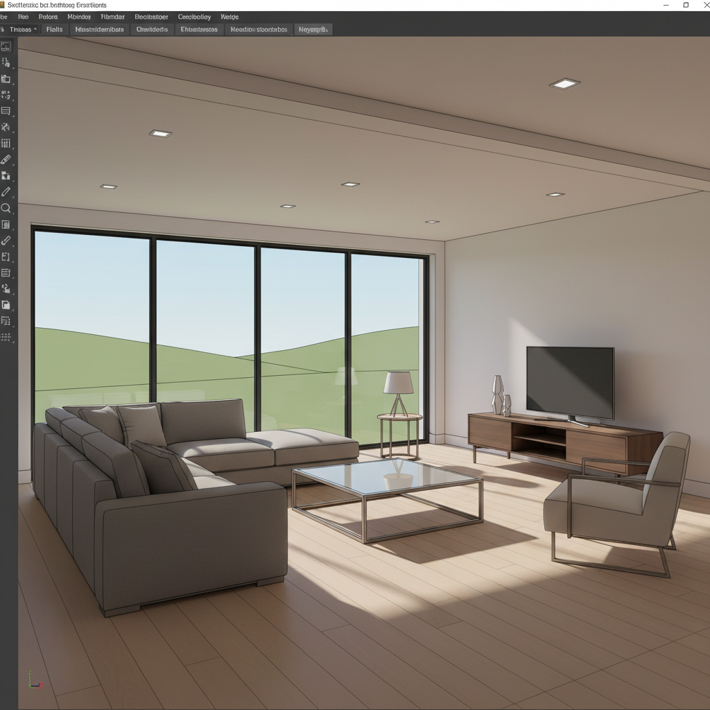 Tutorial Membuat Desain Rumah dengan SketchUp