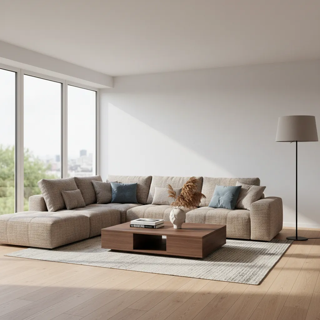 Aplicación de materiales en un modelo interior 3D