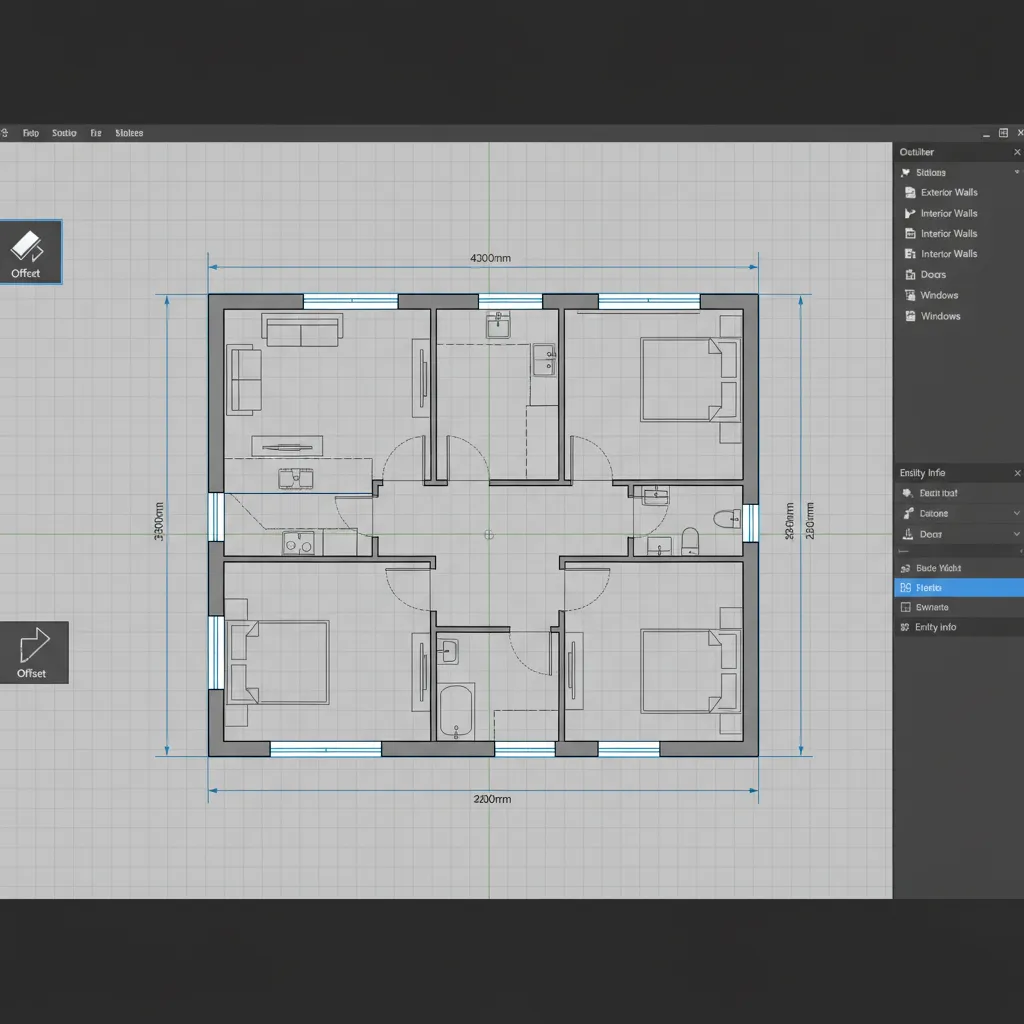 Como Fazer Planta de Casa no SketchUp