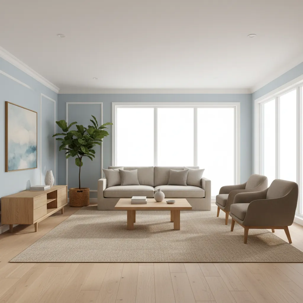 5 Ideas for a Room Colour Combination with Sky Blue