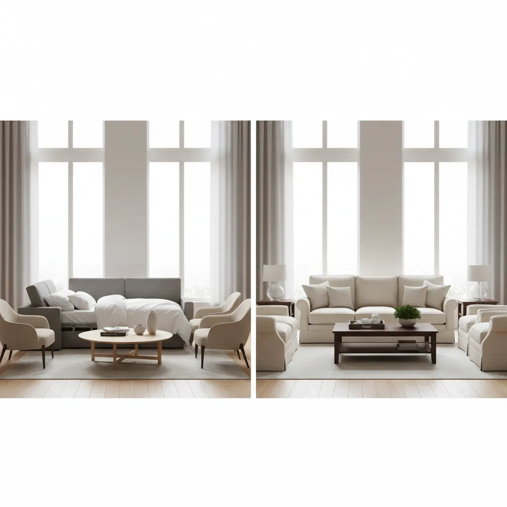 Sleeper Sofa vs Regular Sofa Sets: Which Living Room Setup Works Better?