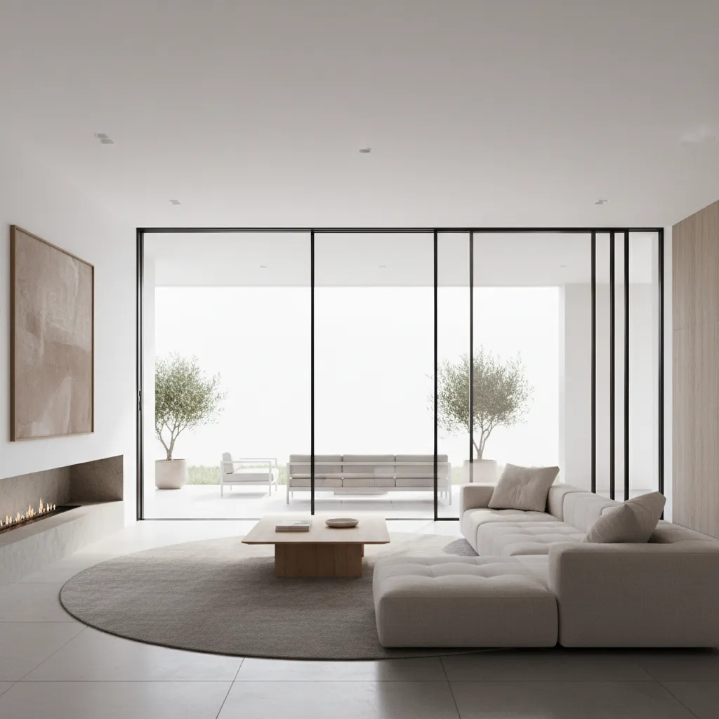 Sliding Glass Door Designs for Living Room