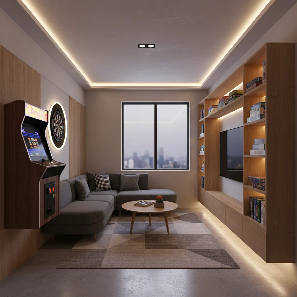 How to Design a Small Game Room for Adults Without Sacrificing Fun
