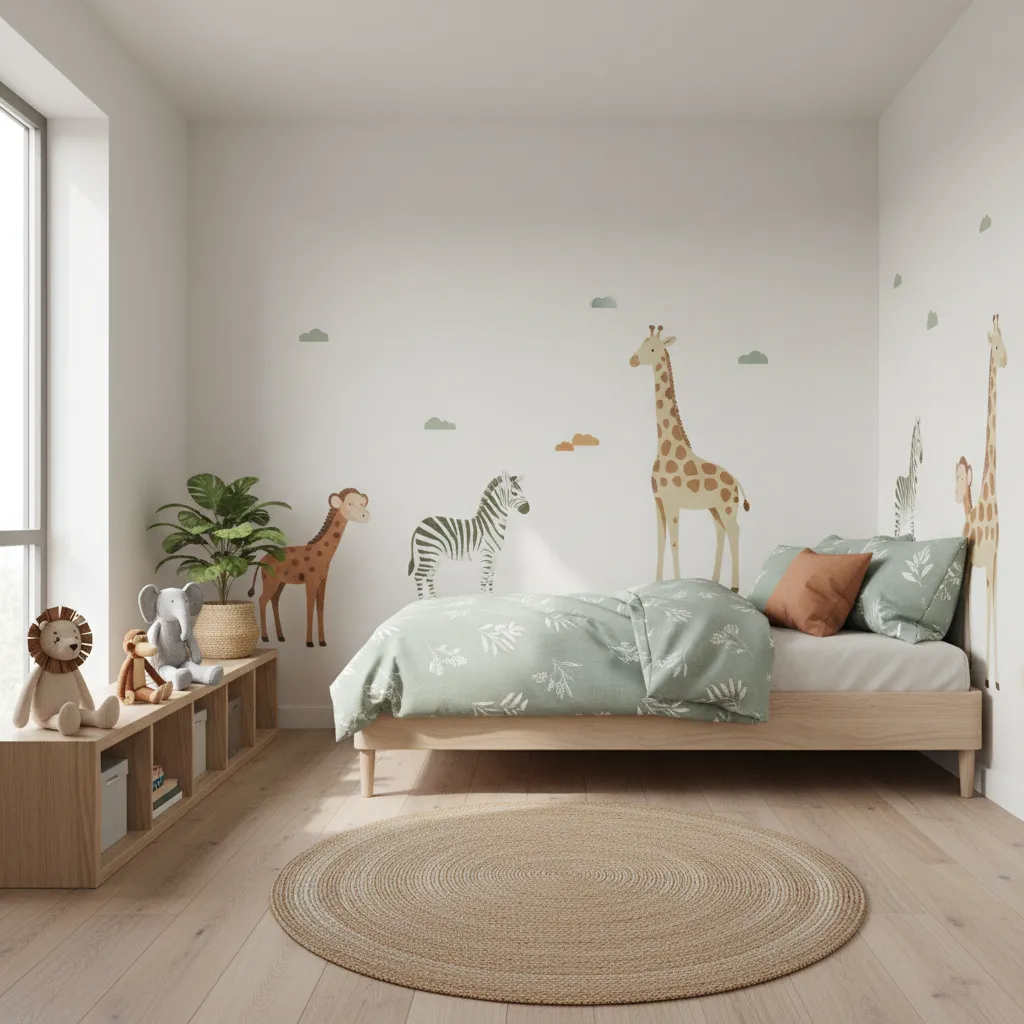 How to Optimize a Small Bedroom With an Animal Theme Without Making It Look Crowded