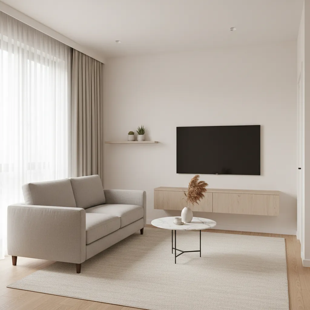Small Apartment Living Room Design Strategies for 10x10 Spaces
