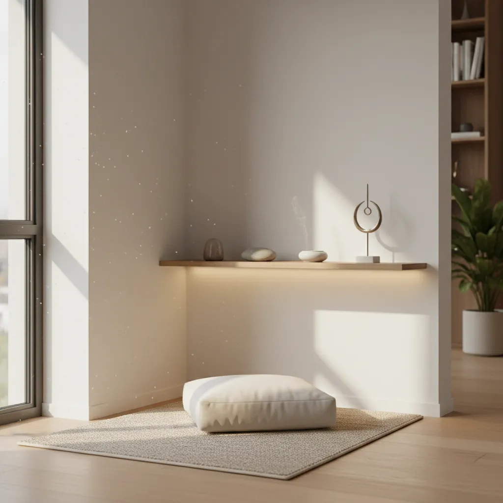 How to Optimize a Small Prayer Space in a Tiny Apartment
