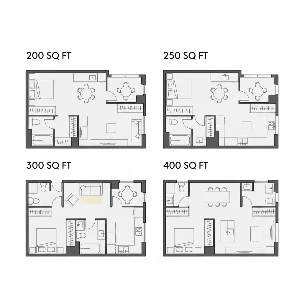 Common Layout Differences Between These Sizes