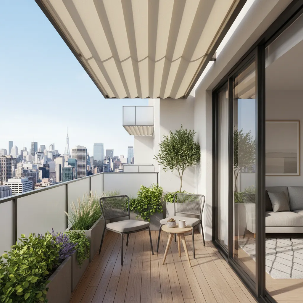 Balcony design cover ideas for small spaces that actually work