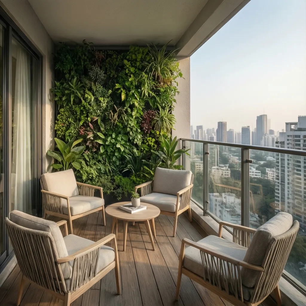 Small Balcony Design Trends in Urban Apartments