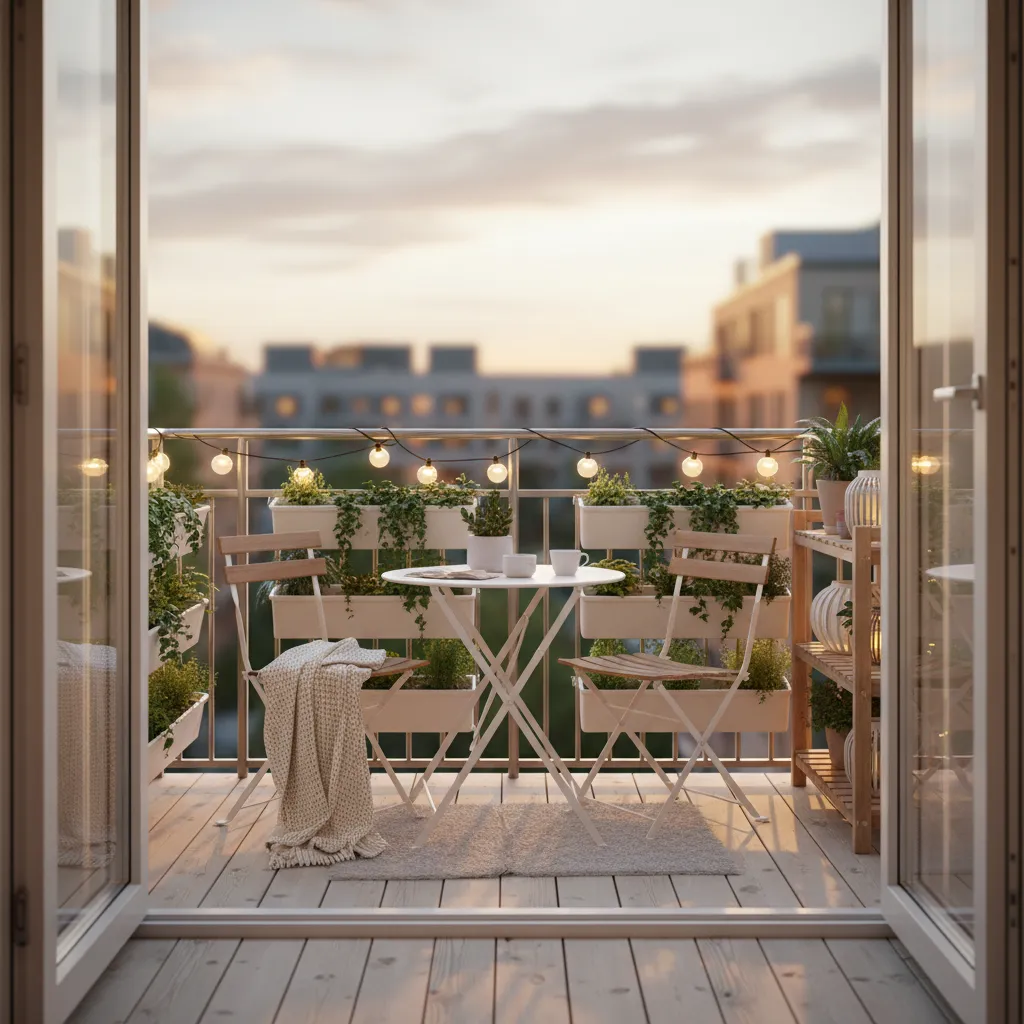 Small balcony ideas IKEA fans swear by for apartments