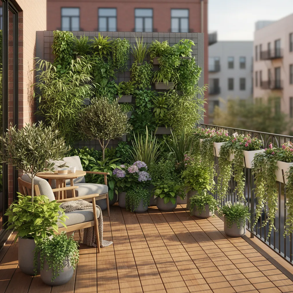 Optimizing Plant Layout on a Small Second‑Floor Balcony Deck