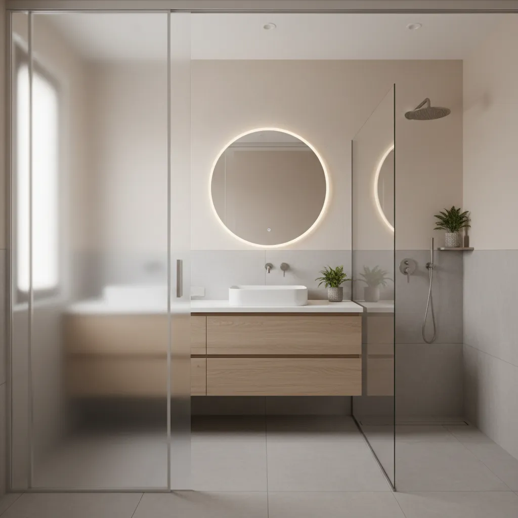 5 Smart Bathroom Design Door Ideas for Small Spaces