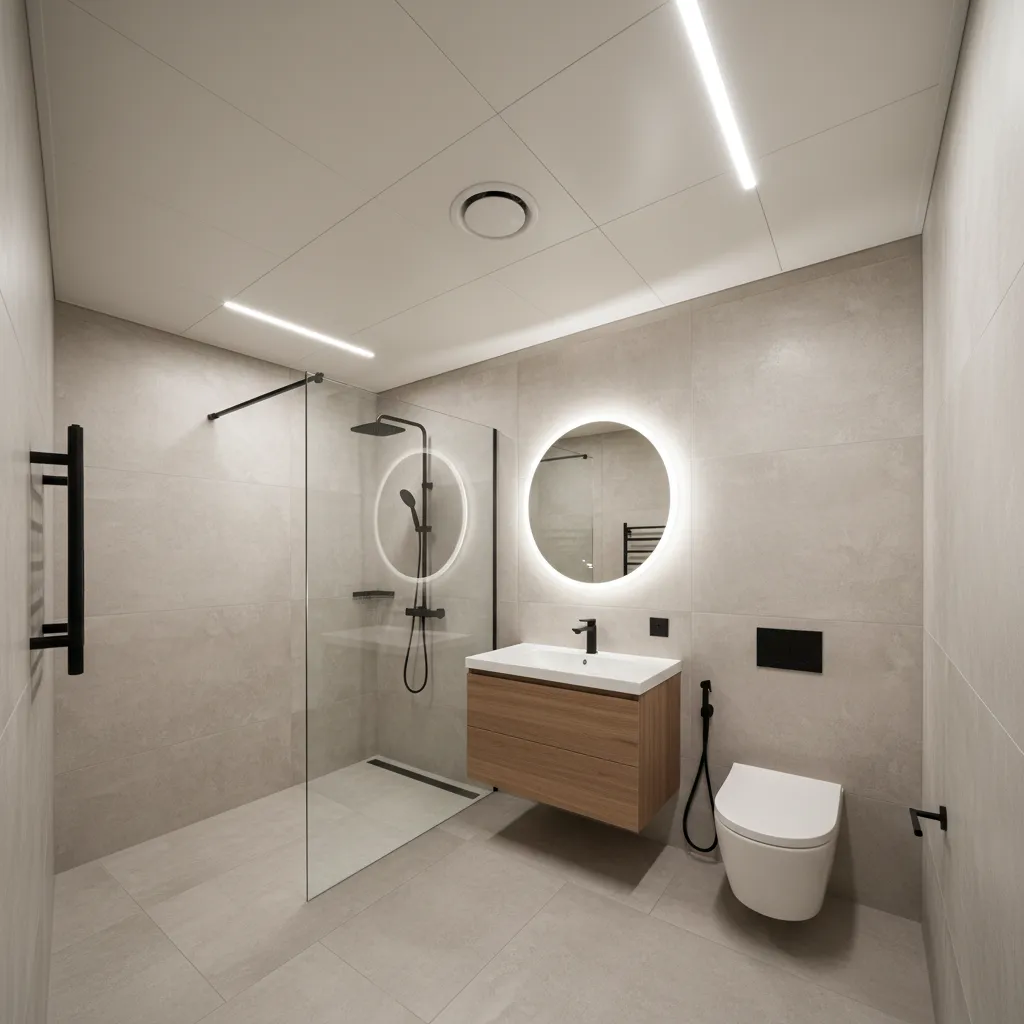 Common Small Bathroom False Ceiling Problems and How to Fix Them