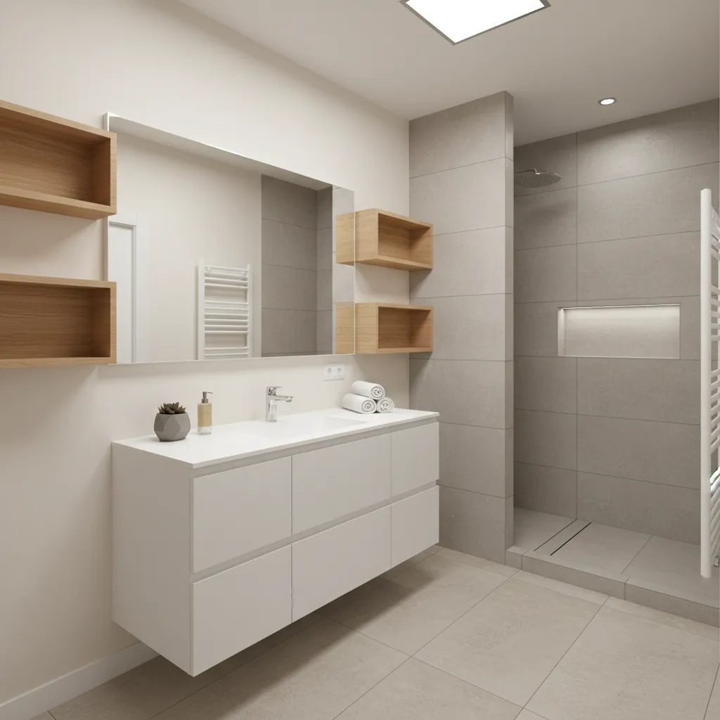 Space Saving Storage Ideas for 4m2 Bathrooms