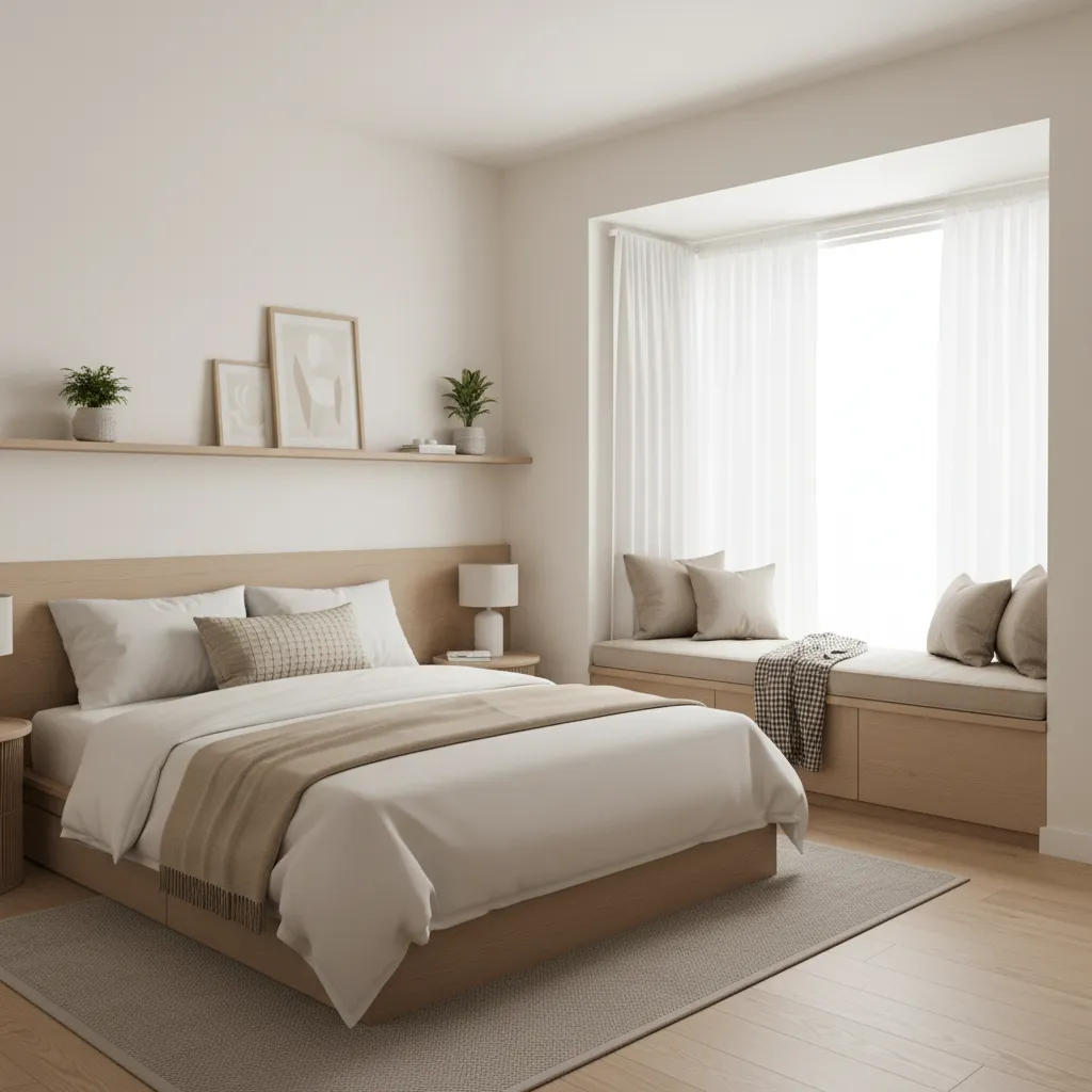 Optimizing Small Bedrooms With Bay Windows for Better Space Use
